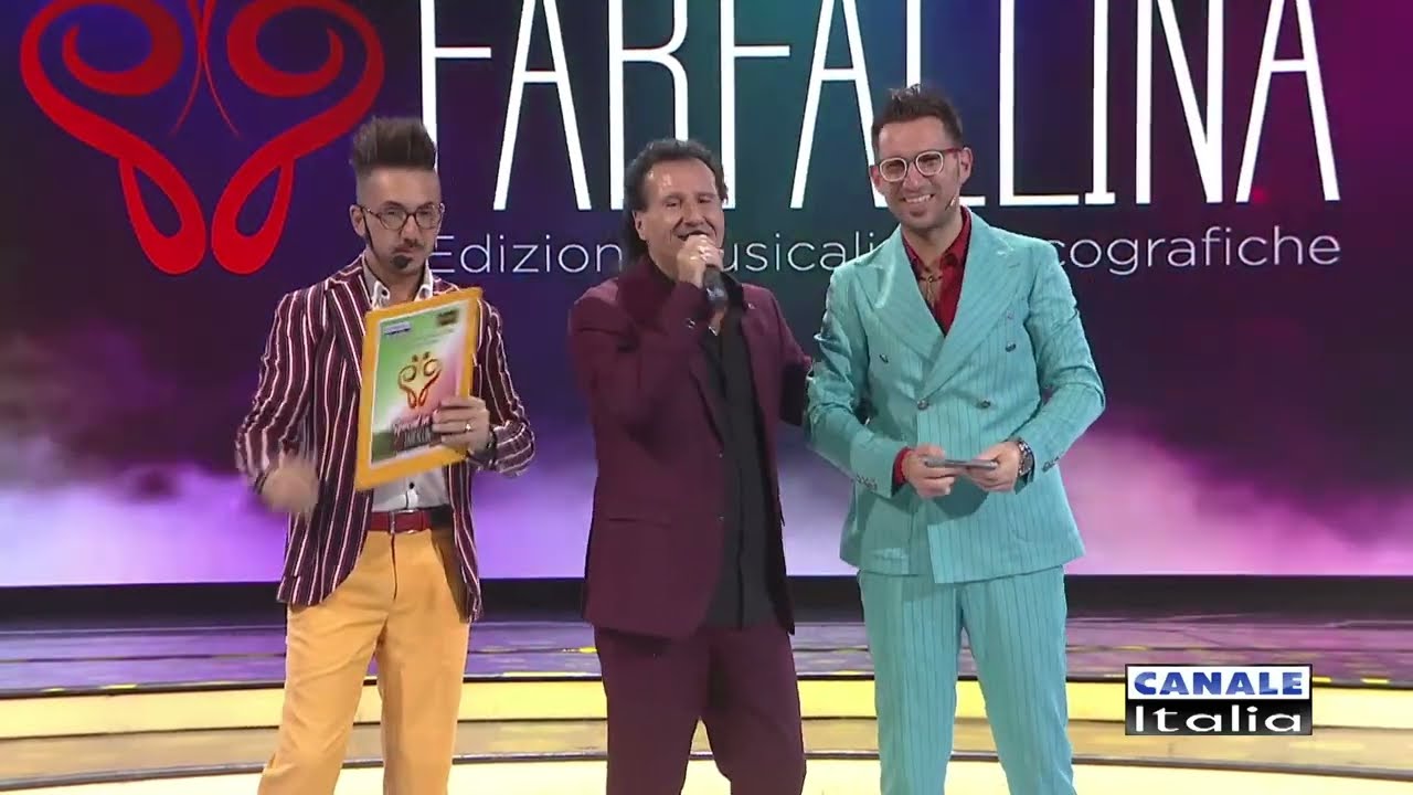 Mauro Levrini - QUANDO IL CUORE LO FA (terzinato) Canale Italia SPECIALE FARFALLINA CantandoBallando