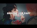 shoong ( lisa part ) (spedup) - taeyang , ft. lisa [edit audio]