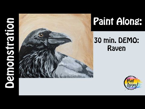 6-27 Live Paint With Lovejoy- Raven