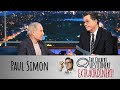 Paul Simon Takes The Colbert Questionert