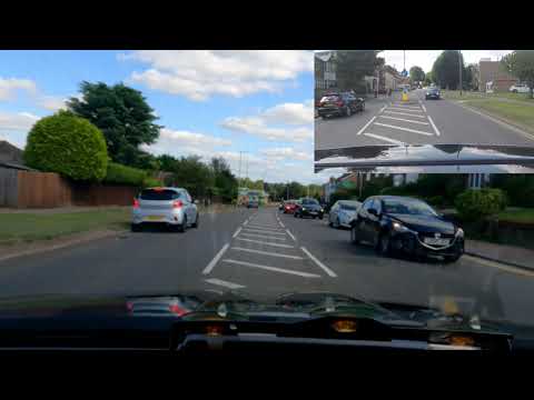 Blue light run with commentary