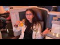 Her First International Flight