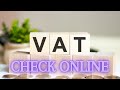 Vat Value Added Tax Explained  - Vat Registration Number Check Online -  Vat In Saudi Arabia 2020