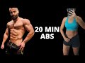 20 MIN TOTAL CORE/AB WORKOUT - Follow Along (At Home No Equipment)