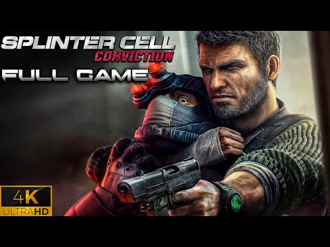 Splinter Cell Conviction｜Full Game Playthrough｜4K
