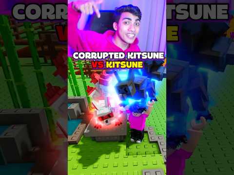 CORRUPTED KITSUNE VS KITSUNE GROW A GARDEN 😱