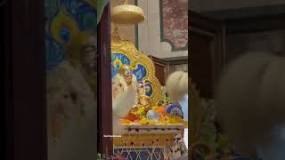 HH. Radhanath Maharaj attending Srila Prabhupada Arati at Prabhupada Samadhi Mayapur 🙏🏻