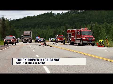 Truck Driver Negligence What You Need to Know