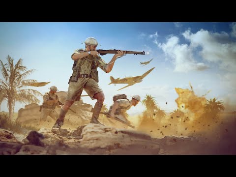 British: US  Forces VS Italian:German Forces Fortress:Invasion Battle of Tunisia | Enlisted Game