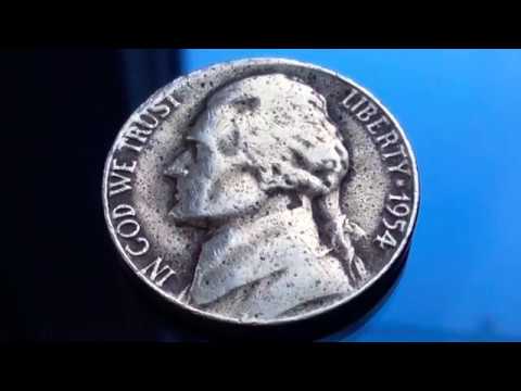 Rare and Expensive Error US Coins - 1954 Jefferson Nickel #coins