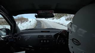 2025.02.02 HOKKAIDO BLIZZARD RALLY SS5 KASUGA 1 Car No.16