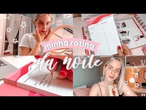 minha rotina da noite | skincare, dicas, estudo e fofoca ♡