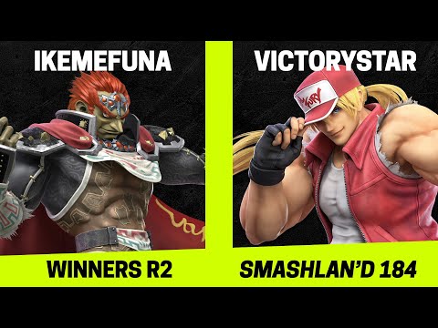 SmashLAN'd 184 Winners R2 - Ikemefuna (Ganondorf) vs VictoryStar (Terry) - SSBU Tournament