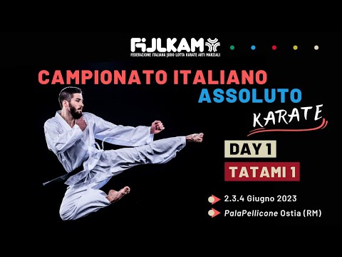 🥋 Karate - Campionato Italiano Assoluto 2023 - Day1 - Tatami1