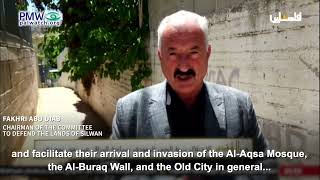 Fakhri Abu Diab calling Western Wall elevator project Judaization