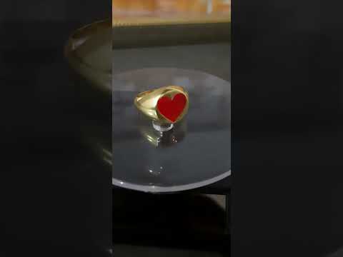 Handmade 925 silver heart shape ring, weight: 8.00 gram, acc...