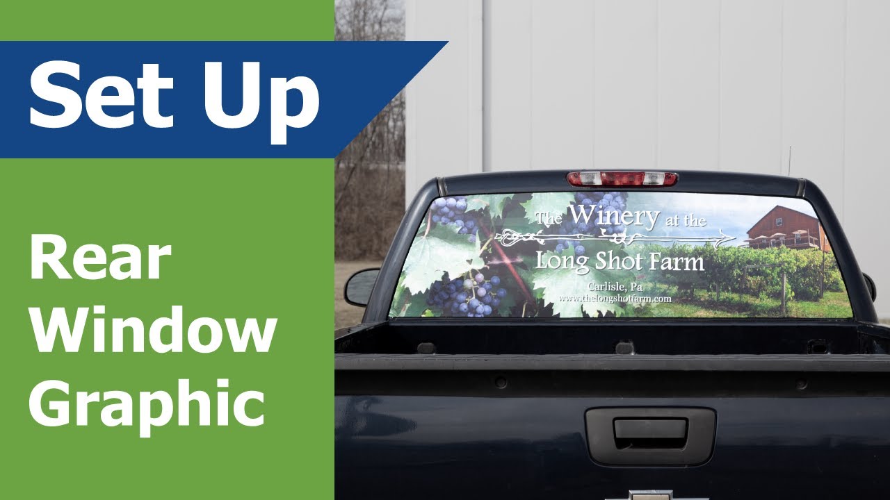 Vehicle Window Decal: How to Install - (Vispronet)