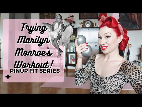 Trying Marilyn Monroe's 1950s Workshop - Pinup Fit Series With Miss Lady Lace