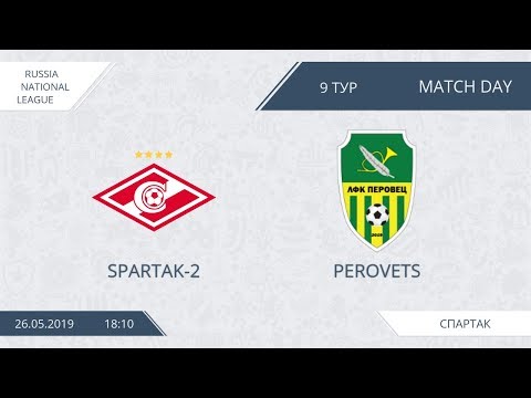 AFL19. Russia. National Liague. Day 9. Spartak-2 - Perovets