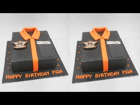Shirt Birthday Cake