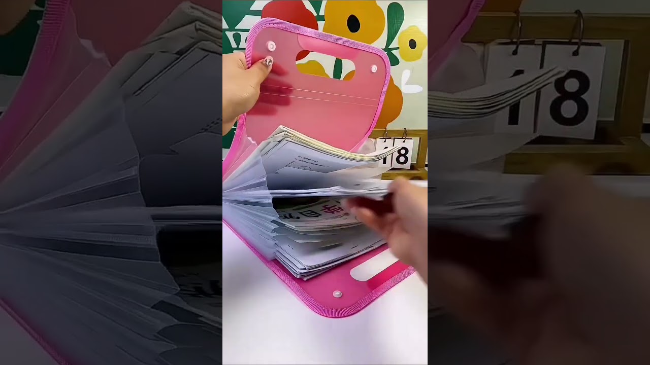 Dynamic 13 Layer A4 Paper File Folder Multi Layer Expanding Folder Expandable File Document Folder