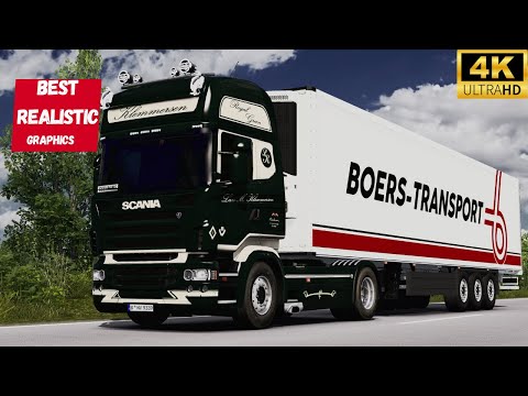 ETS2|4K|SCANIA R500 V8 DC16-164 SOUND JBX/PNG/RESHADE TERNI-PESCARA