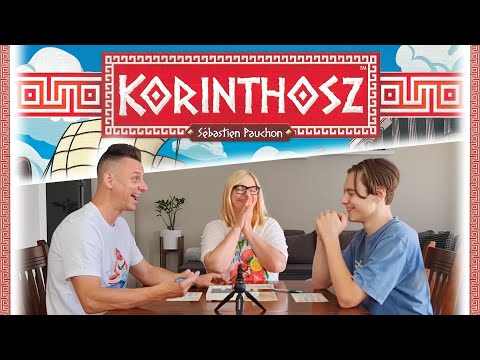 Korinthosz  társasjáték gameplay - Nézz fel!