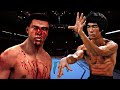BRUCE LEE VS MUHAMMAD ALI WARZONE EA SPORTS UFC 5 UFC KNOCKOUTS BRUCE LEE FIGHT UFC 2023