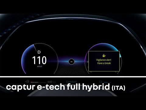 avviso vigilanza conducente - Captur E-Tech full hybrid - Renault