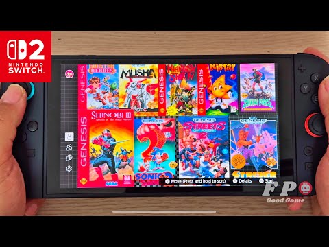 Sega Genesis Gameplay on Nintendo Switch 2