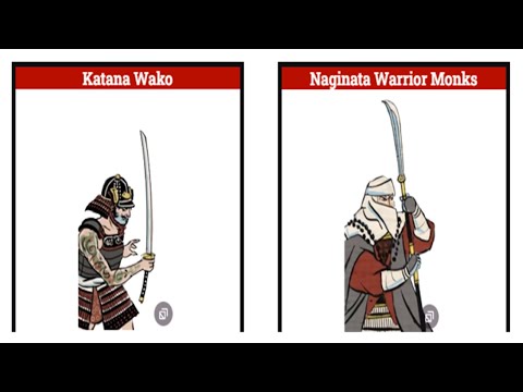 Total War: SHOGUN 2 1vs1: Katana Wako vs Naginata Warrior Monks