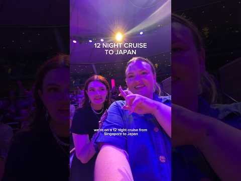 Thumbnail for 12 night cruise to Japan! #cruisevlog #royalcaribbean #royalcaribbeaninternational #cruise