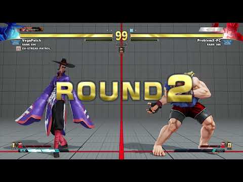 【SFV】【SFRePlayer】VegaPatch（FANG LP130366）VS ProblemX PC（ALEX LP202956）【20422】