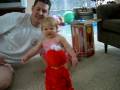 Sabrina And Tickle Me Elmo