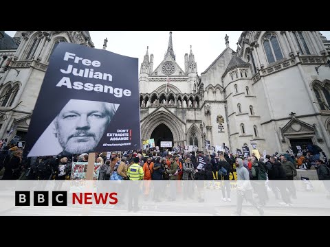 Julian Assange: Wikileaks founder in last-ditch bid to avoid US extradition | BBC News