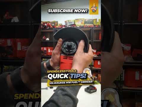 Quick Tips : Milwaukee Fuel M18 Grinder