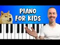 Piano Lessons For Kids START HERE Easy Fun Tutorial For Beginners Piano Kids