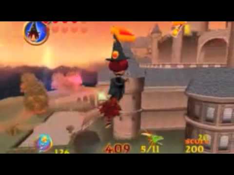 billy the wizard rocket broomstick racing wii