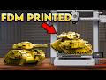 I Tried FDM Printing Warhammer 40k Tanks On Bambulabs A1