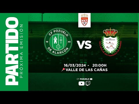 🔴 DIRECTO | CF POZUELO JUVENIL A 🆚 CD SAN FERNANDO  | J25