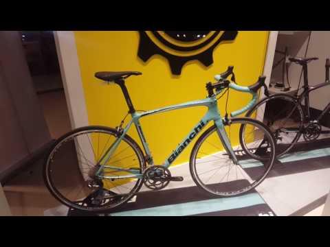[4K] 2017 Bianchi Intenso Celeste @ The Higher End Bike Shop In Toronto.The 11 Inc.