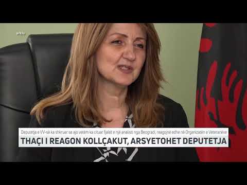 THAÇI I REAGON KOLLÇAKUT, ARSYETOHET DEPUTETJA | T7