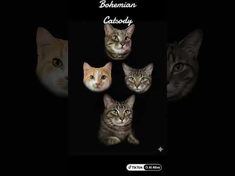Pete the cat covers Queens Bohemian Rhapsody..Catsody? #shorts #cat #cats