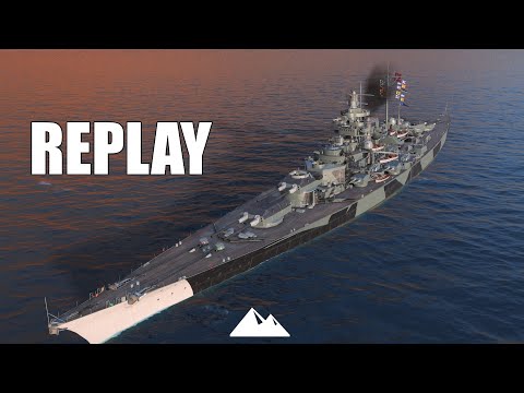 TIRPITZ, der Feind flieht? Hinterher! - World of Warships | [Replay] [Deutsch] [60fps]