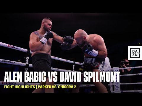 Ален Бабич – Давид Спильмон / Babic vs. Spilmont