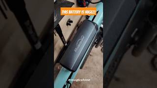 How to attach the massive Monteer 12000 battery to your bike
