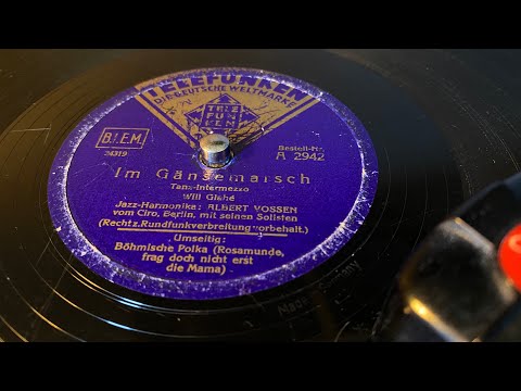 Albert Vossen - Im Gänsemarch - 78 rpm - Telefunken A2942