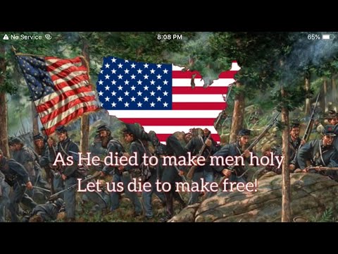 "Battle Hymn Of The Republic" (Original 1861 Lyrics)