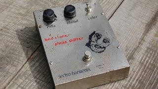 Video thumbnail for Electro-Harmonix Bad Stone Phaser by devnulljp