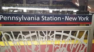 NJ Transit (Secaucus Junction) to New York Penn